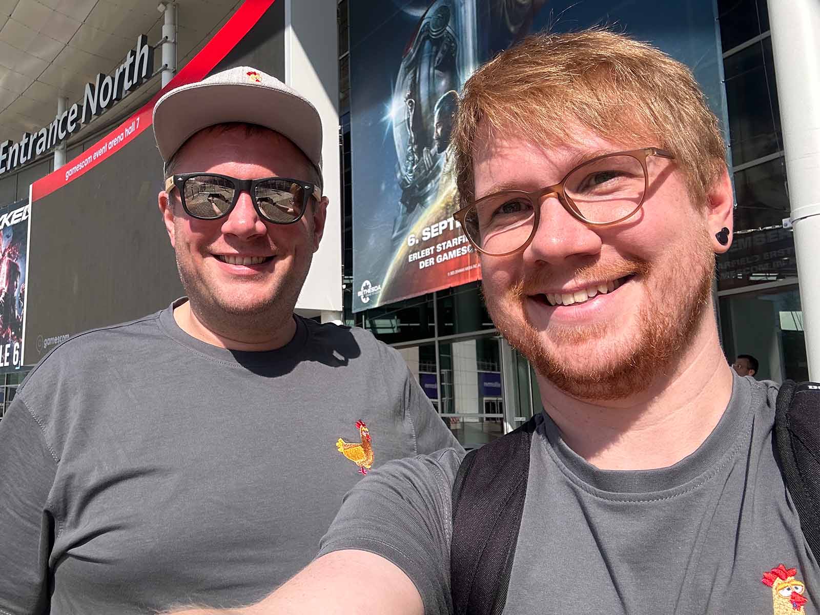 Jan und Dennis auf der gamescom